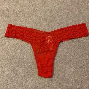 NWT Victoria Secret thing with hearts.
